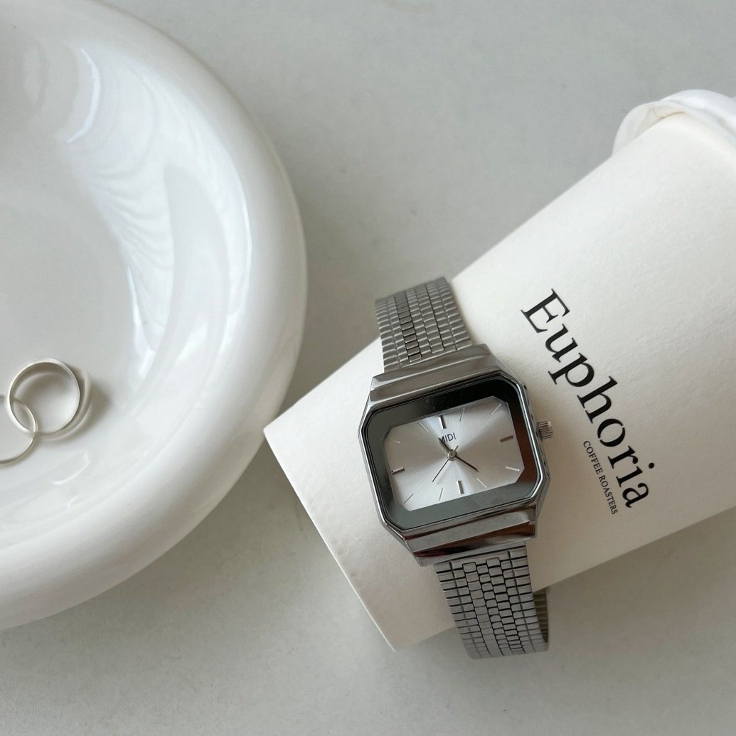 Light Luxury Cold Style High-grade Square Large Dial Watch For Women - Image 6