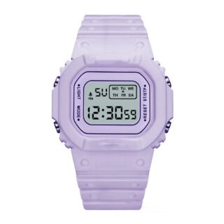 Matcha Green Student Youth Outdoor Sports Waterproof Multifunctional LED Electronic Watch