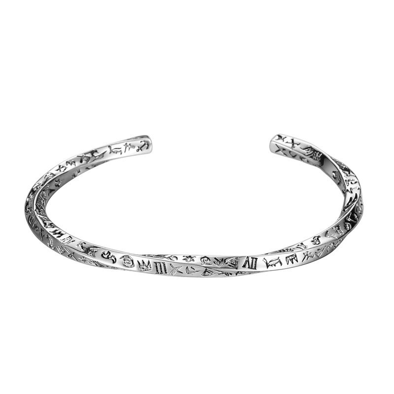 S925 Sterling Silver Mobius Bracelet For Women - Image 5