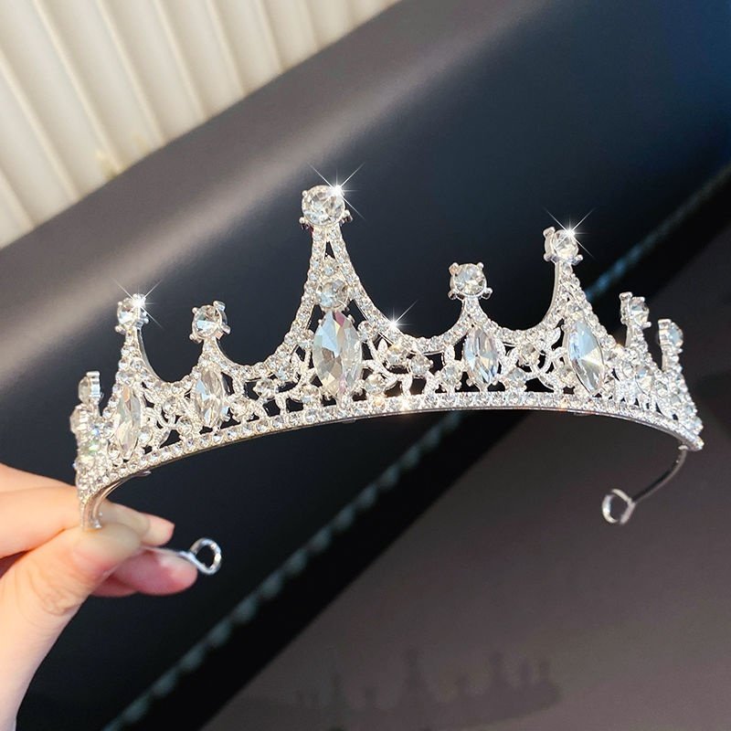 Children's Children's Crown Headdress Girls Princess Crown Hair Clip - Image 10