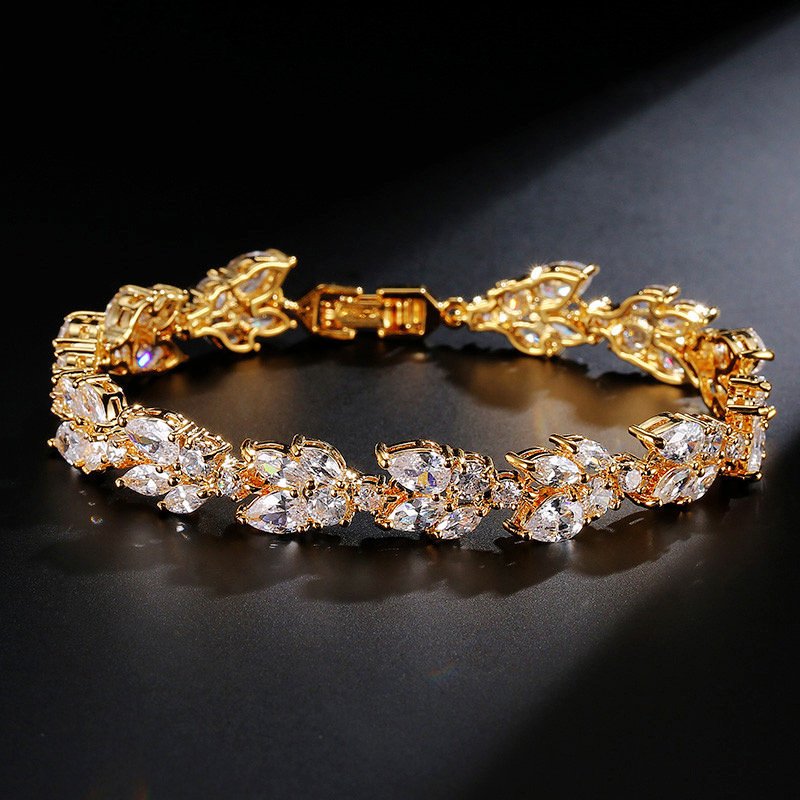 Micro Inlaid Zircon Bracelet Women's Special-interest Design - Image 6