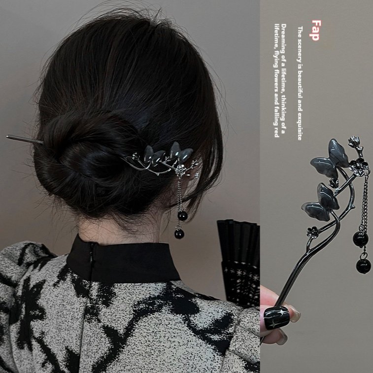Retro Cheongsam Antique Hair Accessories Women's Hairpin - Image 4