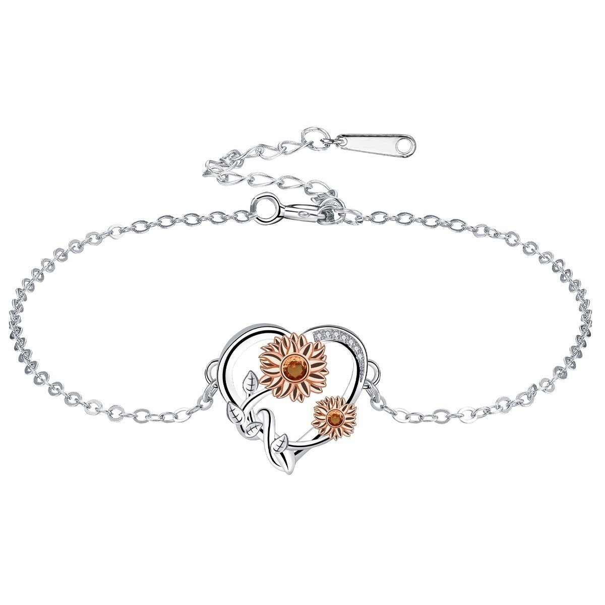 Simple Sweet Pastoral Style Sunflower Bracelet - Image 4