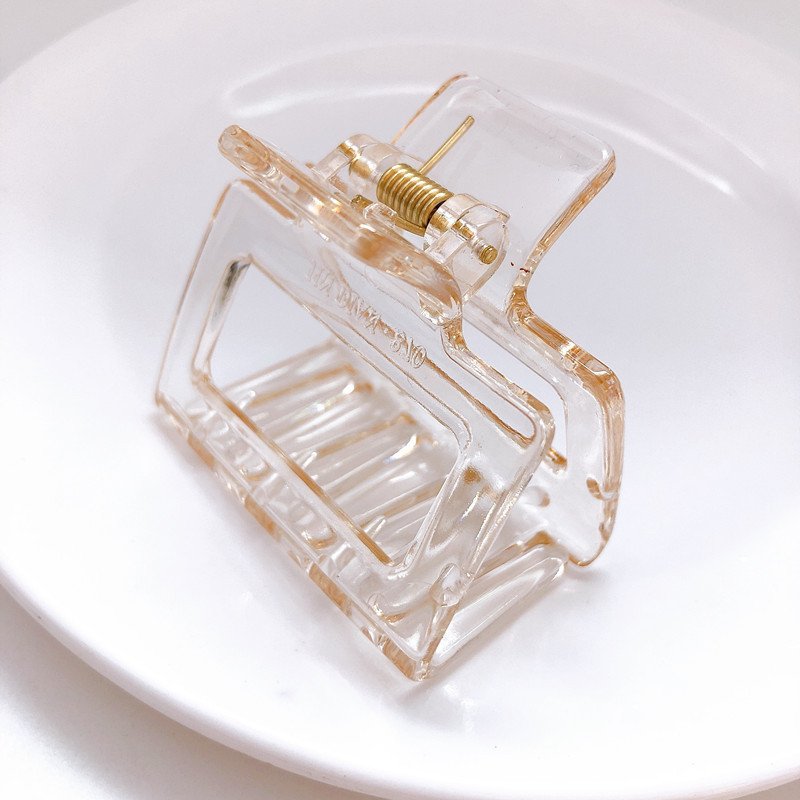 Hollow Square Ponytail And Updo Small Hairclip - Image 6