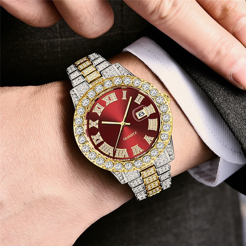 Men's Fashion Personality Affordable Luxury Alloy Watch