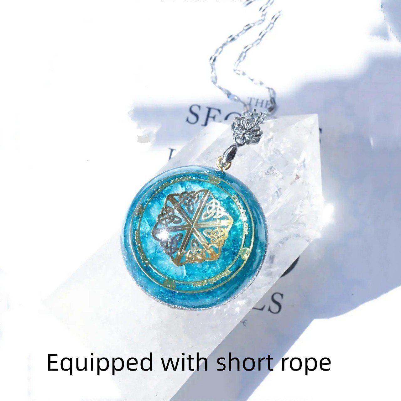 Handmade High-frequency Crystal Guardian Stone Necklace - Image 8