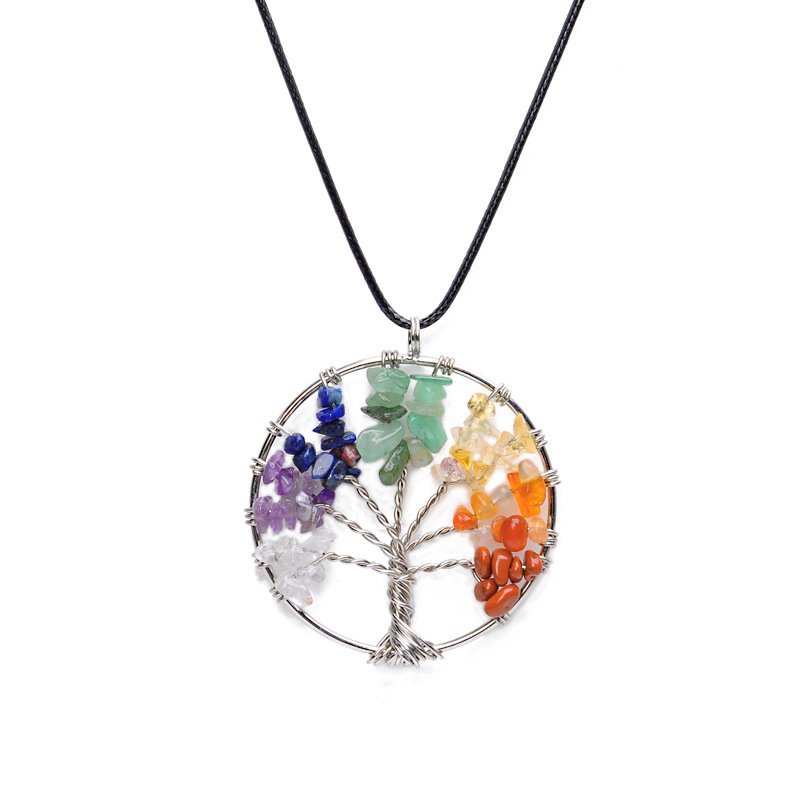 Fashion Color Lucky Tree Wishing Tree Necklace - Image 2