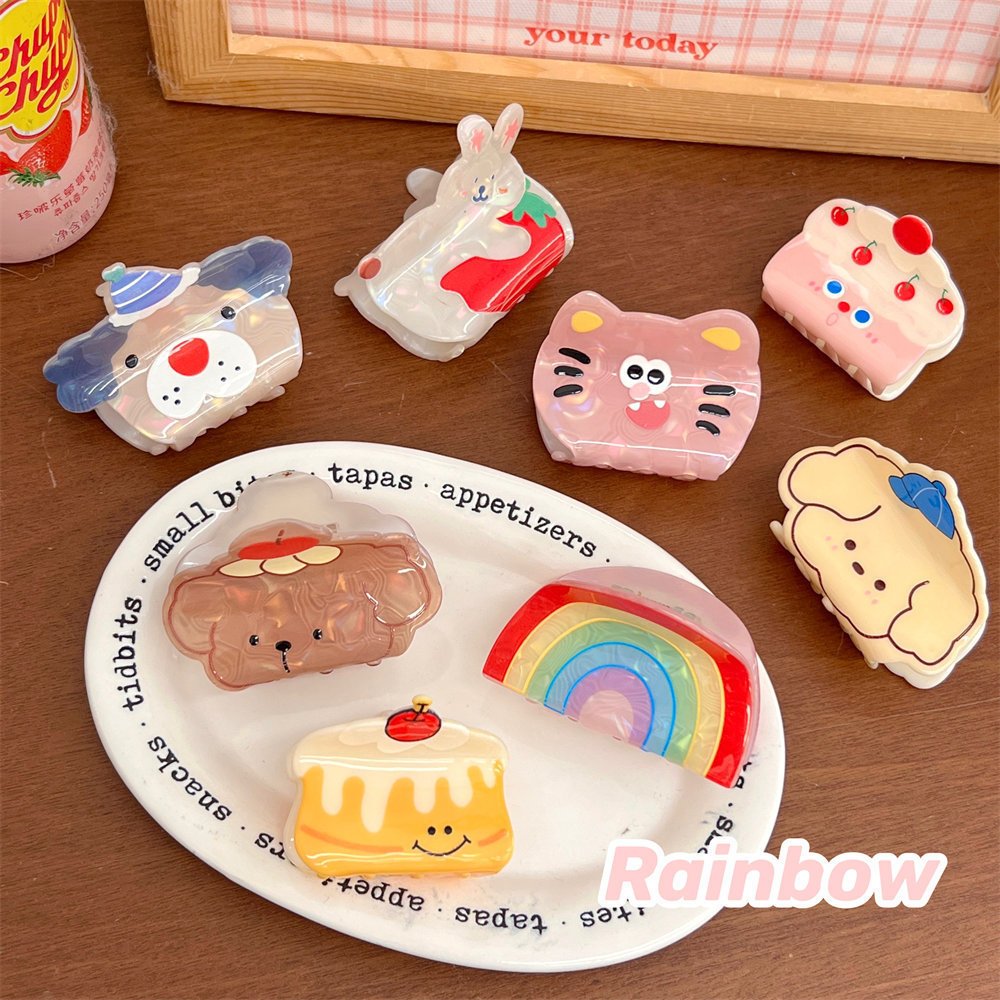 Cropped Hair Clip All-match Back Head Small Shark Clip - Image 2