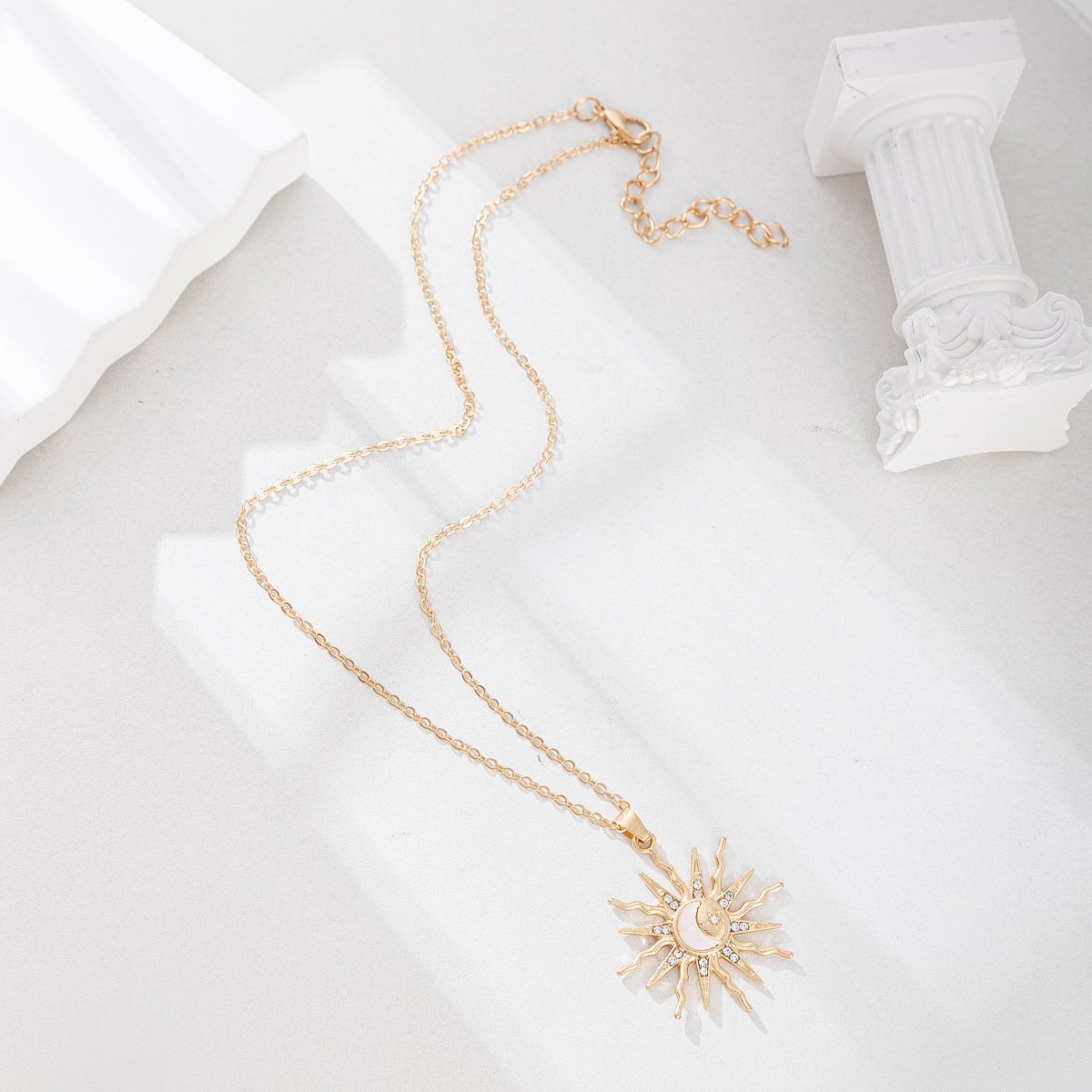 Fashion Alloy Moon Pendant Niche Sun - Image 6