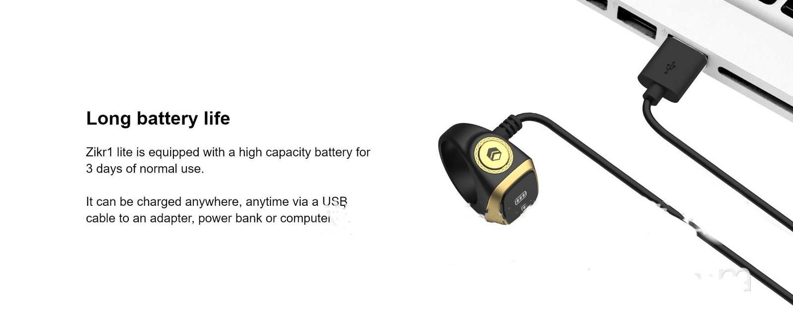 World's First Muslim Smart Ring With Tasbih Beads Function - Image 2