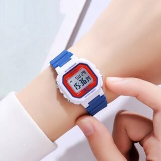 Student Outdoor Sports Electronic Watch Multifunctional Waterproof Luminous