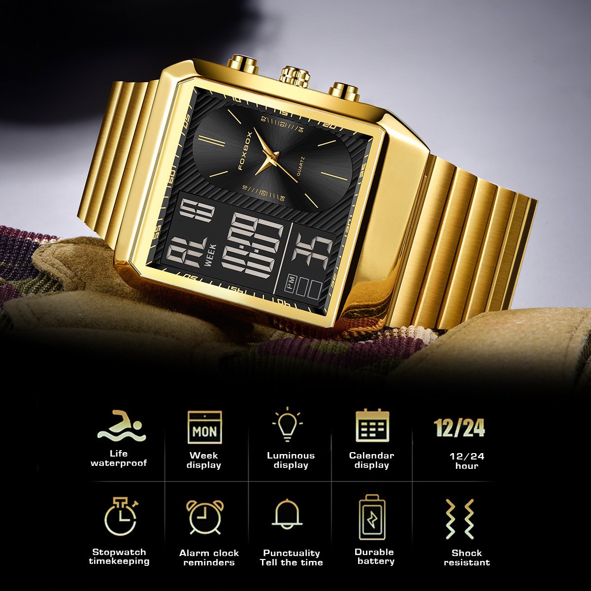 Stylish And Versatile Quartz Men's Watch Good-looking - Image 2