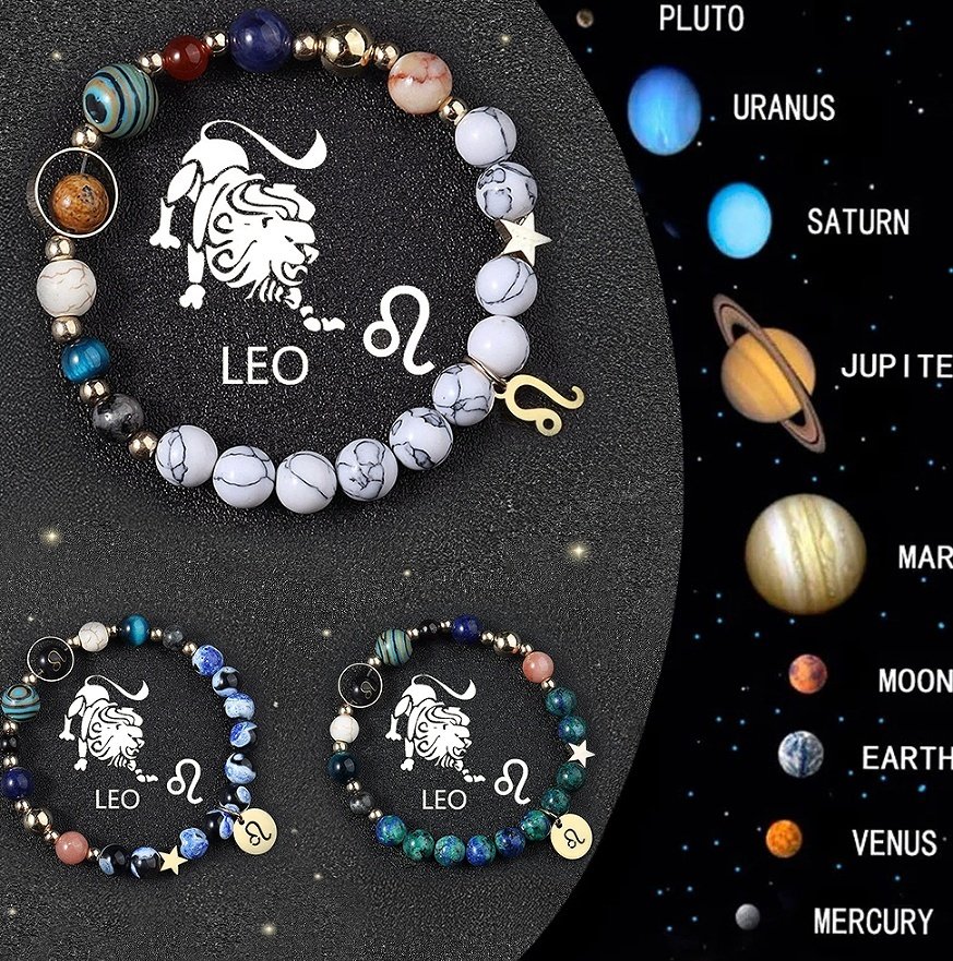 Crystal Stone Zodiac Sign Bracelet - Image 6